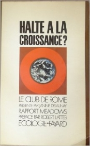 Rapport Meadows au Club de Rome, Halte à la croissance