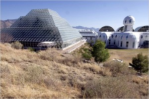 vue extérieure de Biosphère 2
